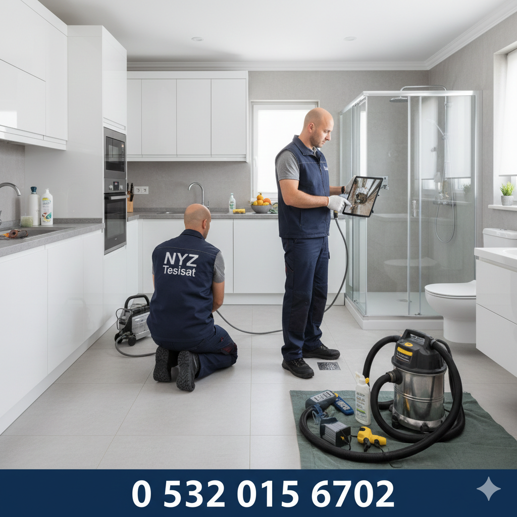 Gebze Mutfak ve Banyo Giderlerinde Biriken Atıkların Temizliği