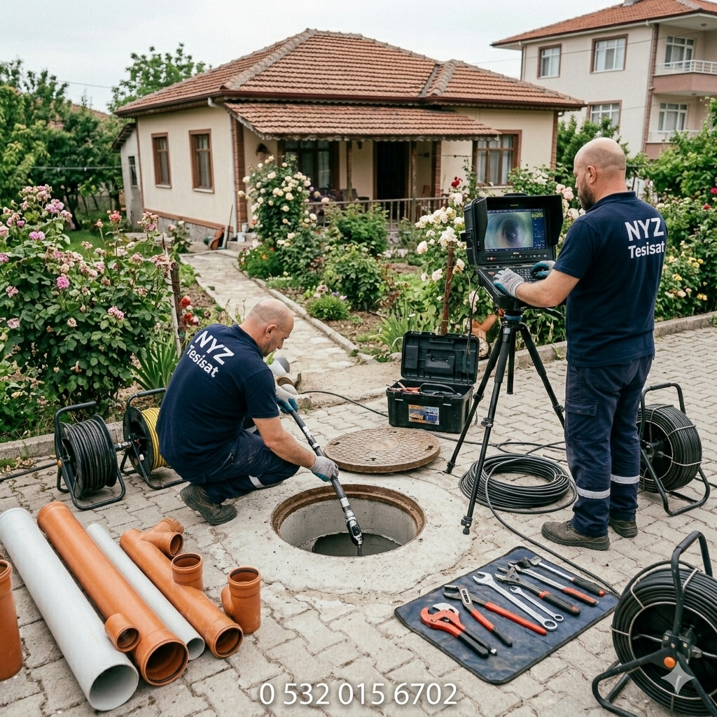 Bahçecik Kameralı Sistemlerle Gider Hatlarının Detaylı İncelenmesi