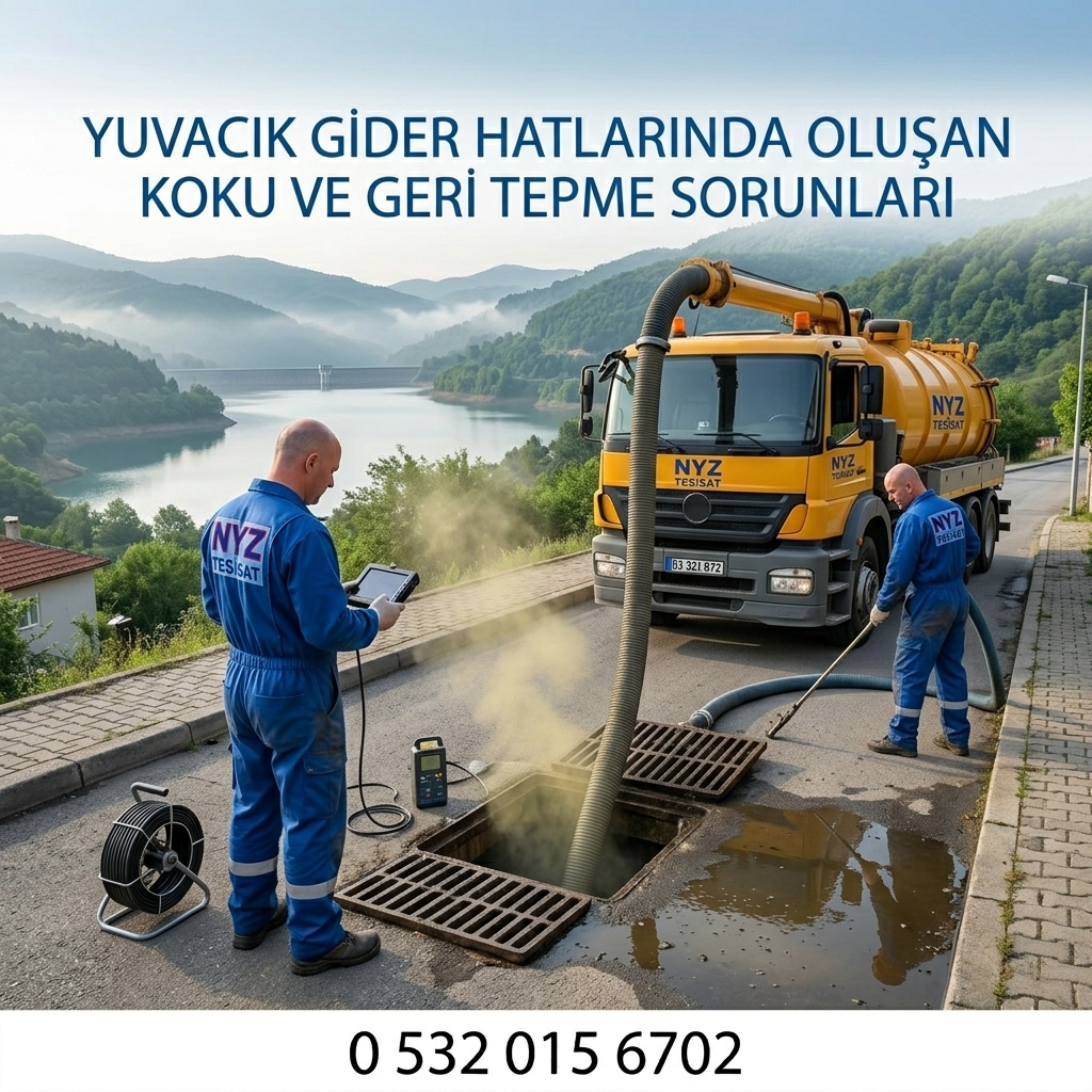Yuvacık Gider Hatlarında Oluşan Koku ve Geri Tepme Sorunları