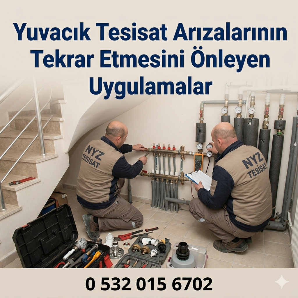 Yuvacık Tesisat Arızalarının Tekrar Etmesini Önleyen Uygulamalar