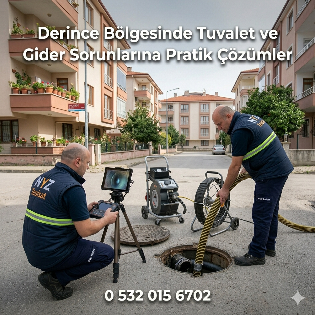 Derince Bölgesinde Tuvalet ve Gider Sorunlarına Pratik Çözümler