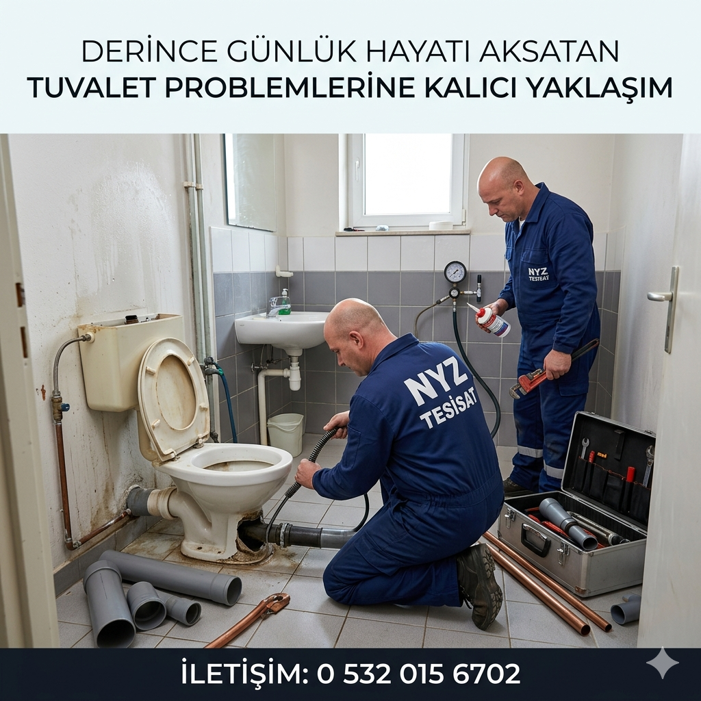Derince Günlük Hayatı Aksatan Tuvalet Problemlerine Kalıcı Yaklaşım