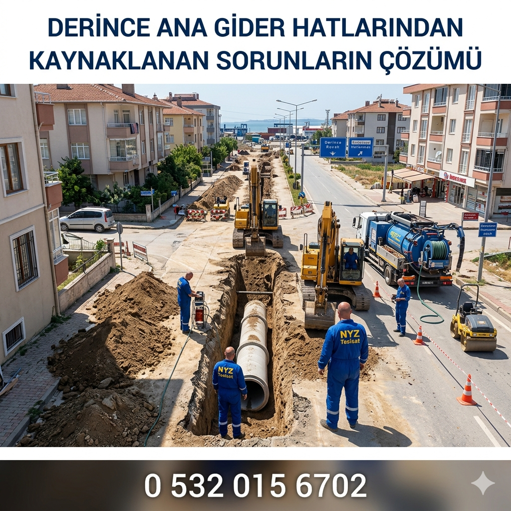 Derince Ana Gider Hatlarından Kaynaklanan Sorunların Çözümü