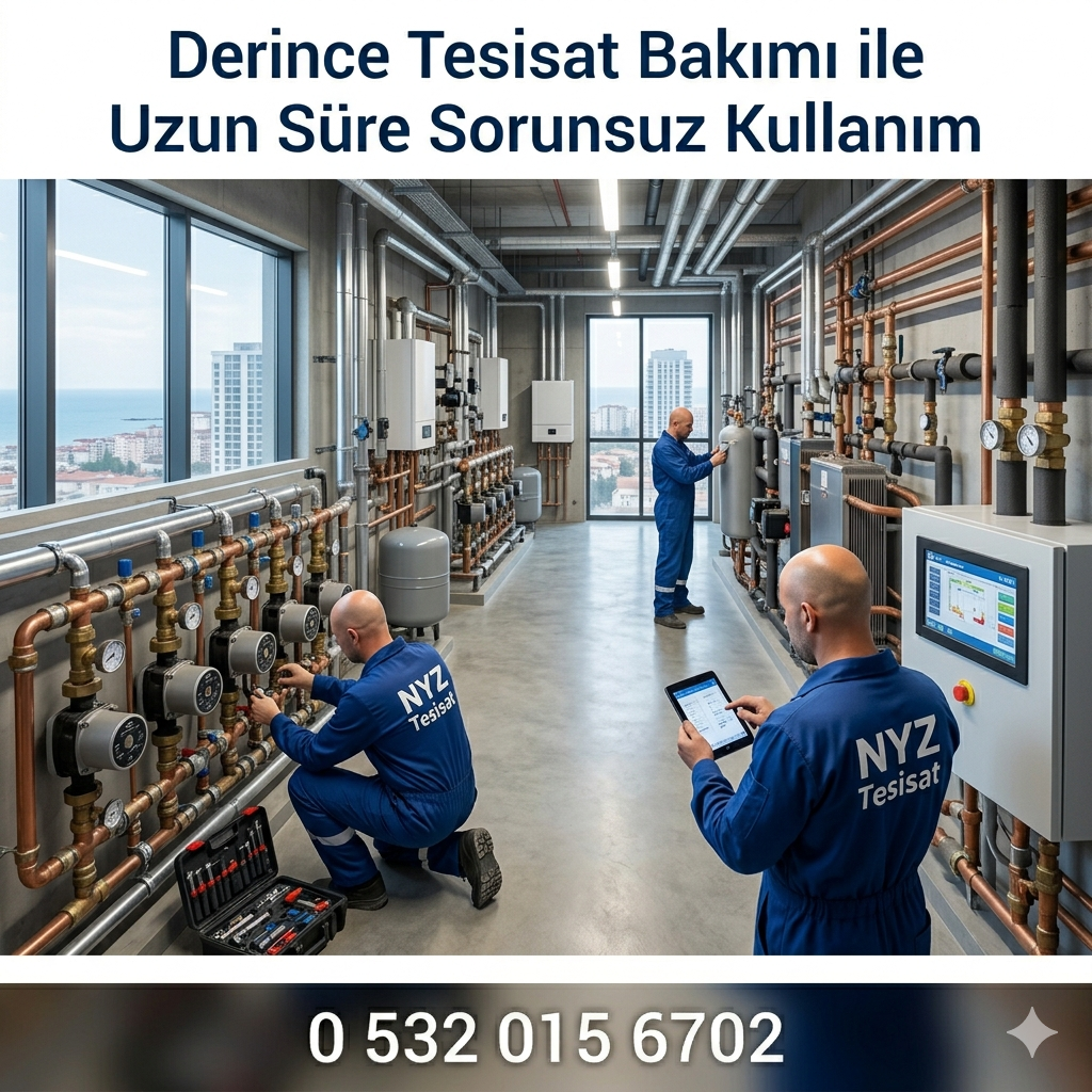 Derince Tesisat Bakımı ile Uzun Süre Sorunsuz Kullanım