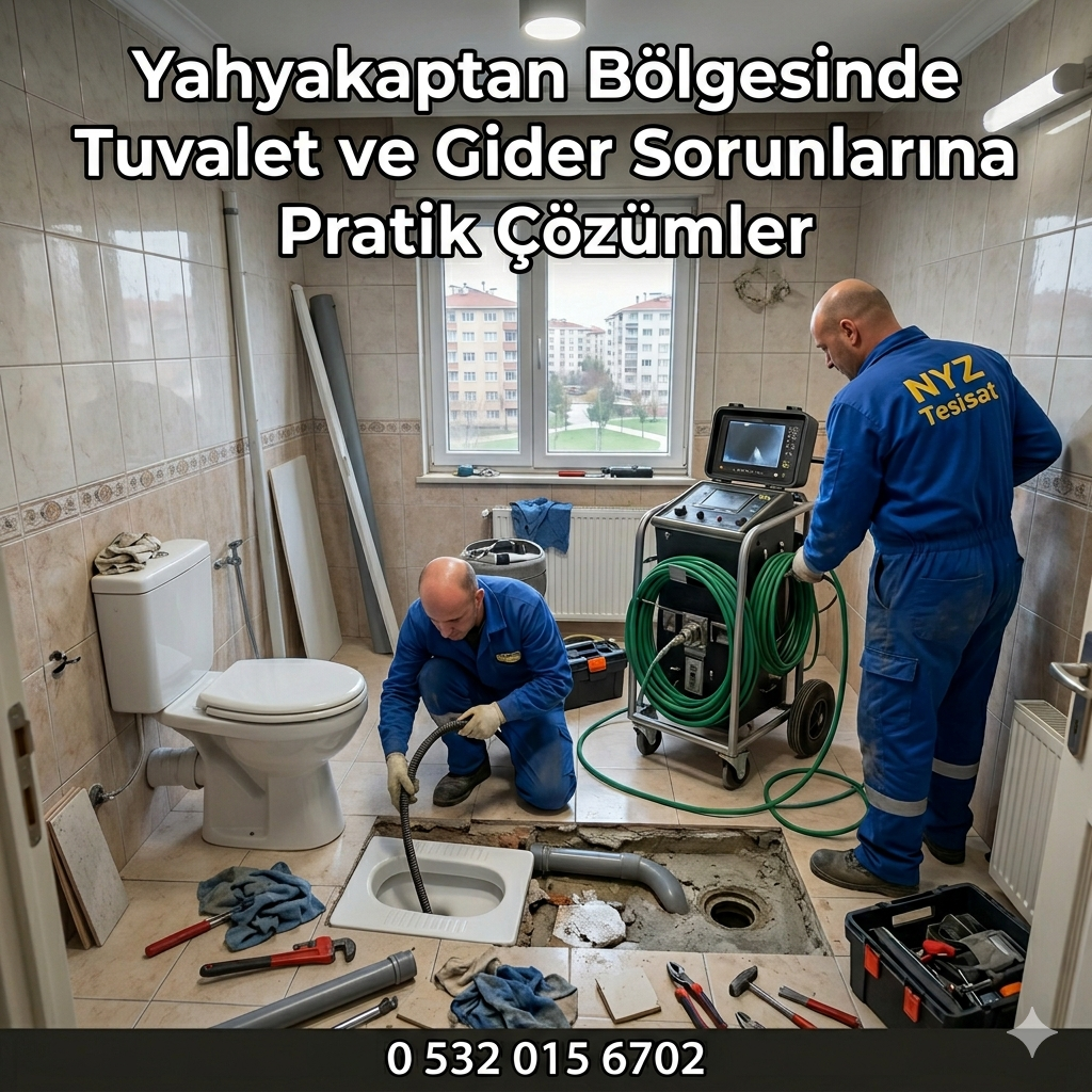 Yahyakaptan Bölgesinde Tuvalet ve Gider Sorunlarına Pratik Çözümler